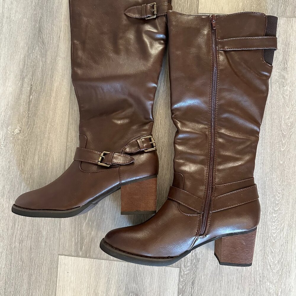 Knee-high Brown Boots
